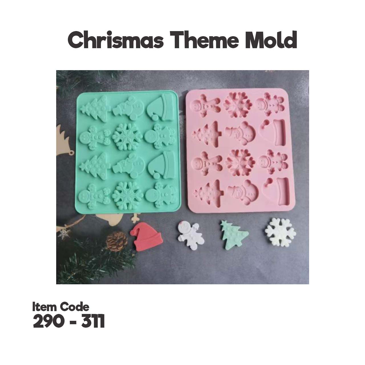 Christmas theme Mold